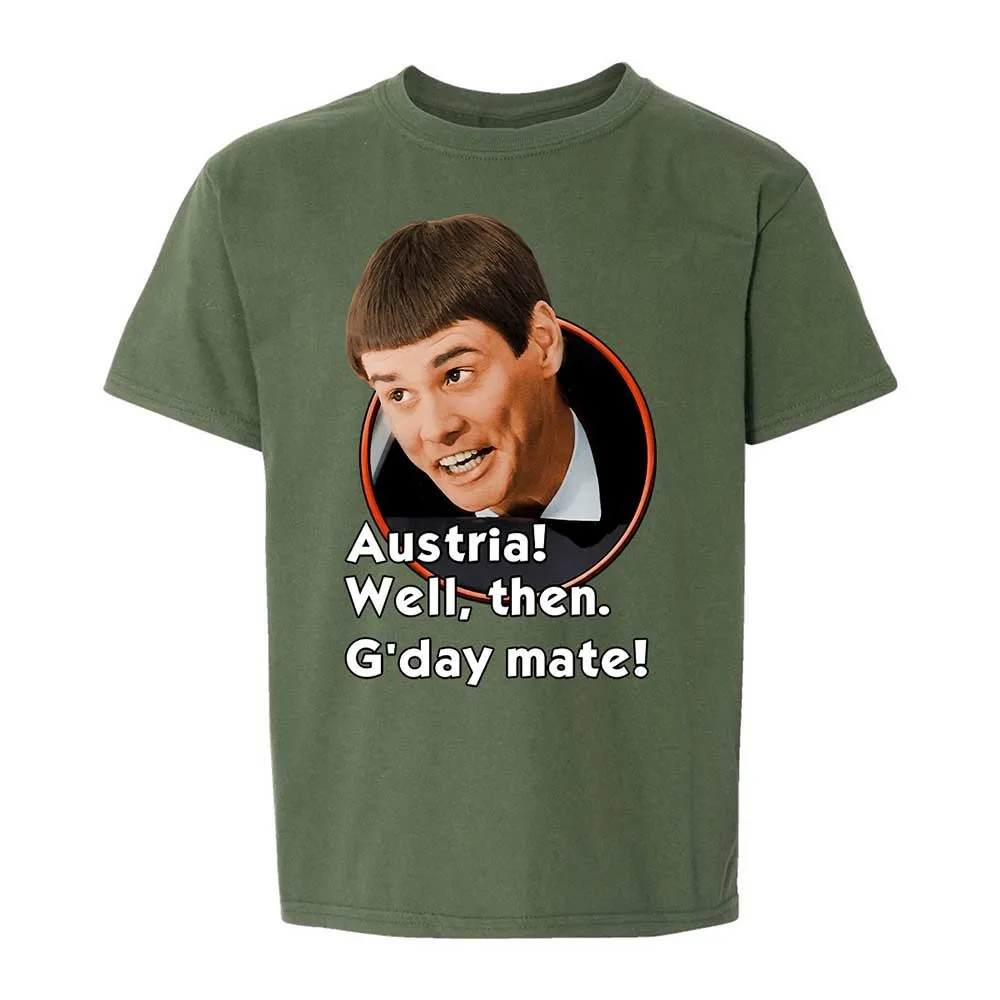 Kids T-Shirt - EZYZUJX8 - Military Green - 20