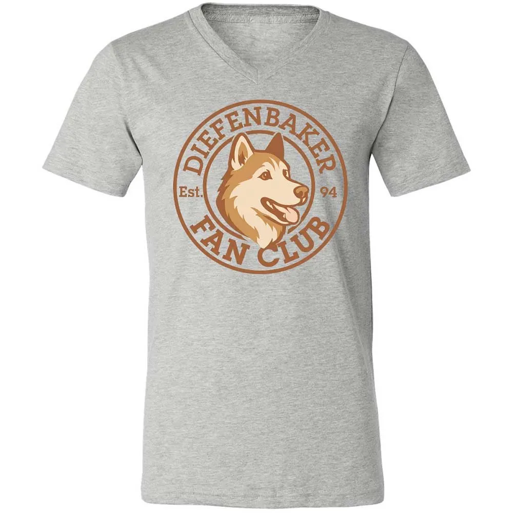 Unisex V-Neck T-Shirt - RFMCS77Z - Athletic Heather - 2