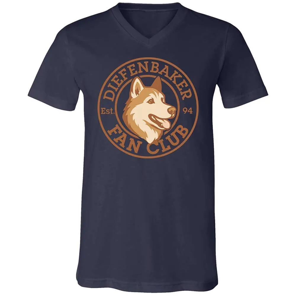 Unisex V-Neck T-Shirt - RFMCS77Z - Navy - 12