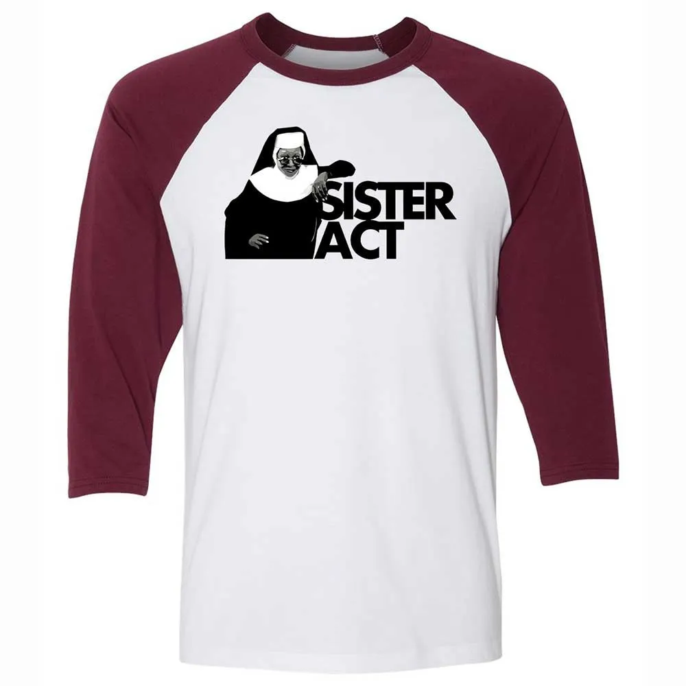 Unisex 3/4 Baseball Tee - BU32TJUS - White/Maroon - 7