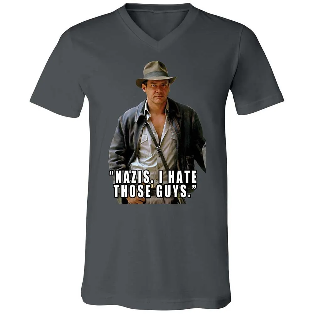 Unisex V-Neck T-Shirt - 6XPY7FB8 - Asphalt - 16