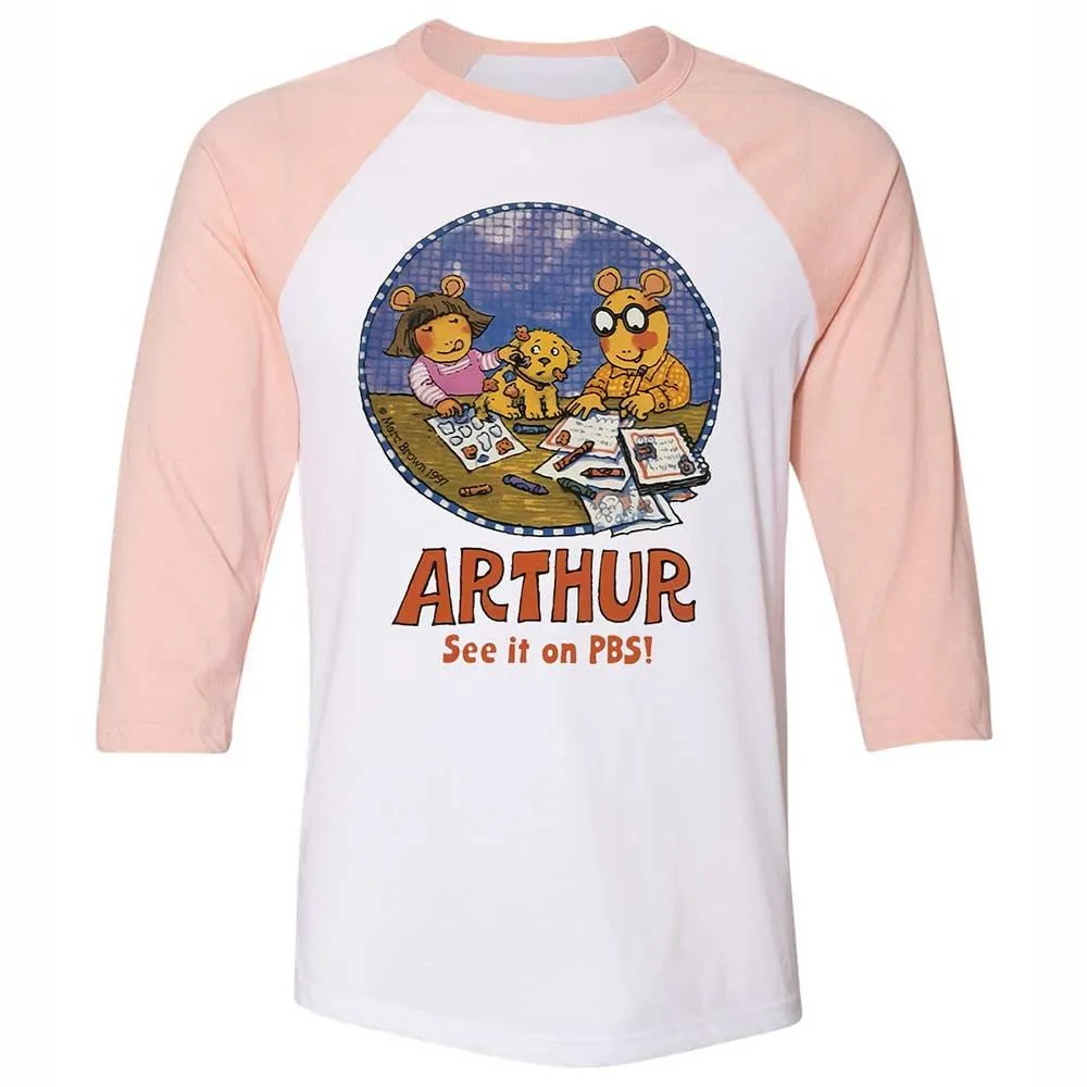 Arthur - White/Heather Peach - 5