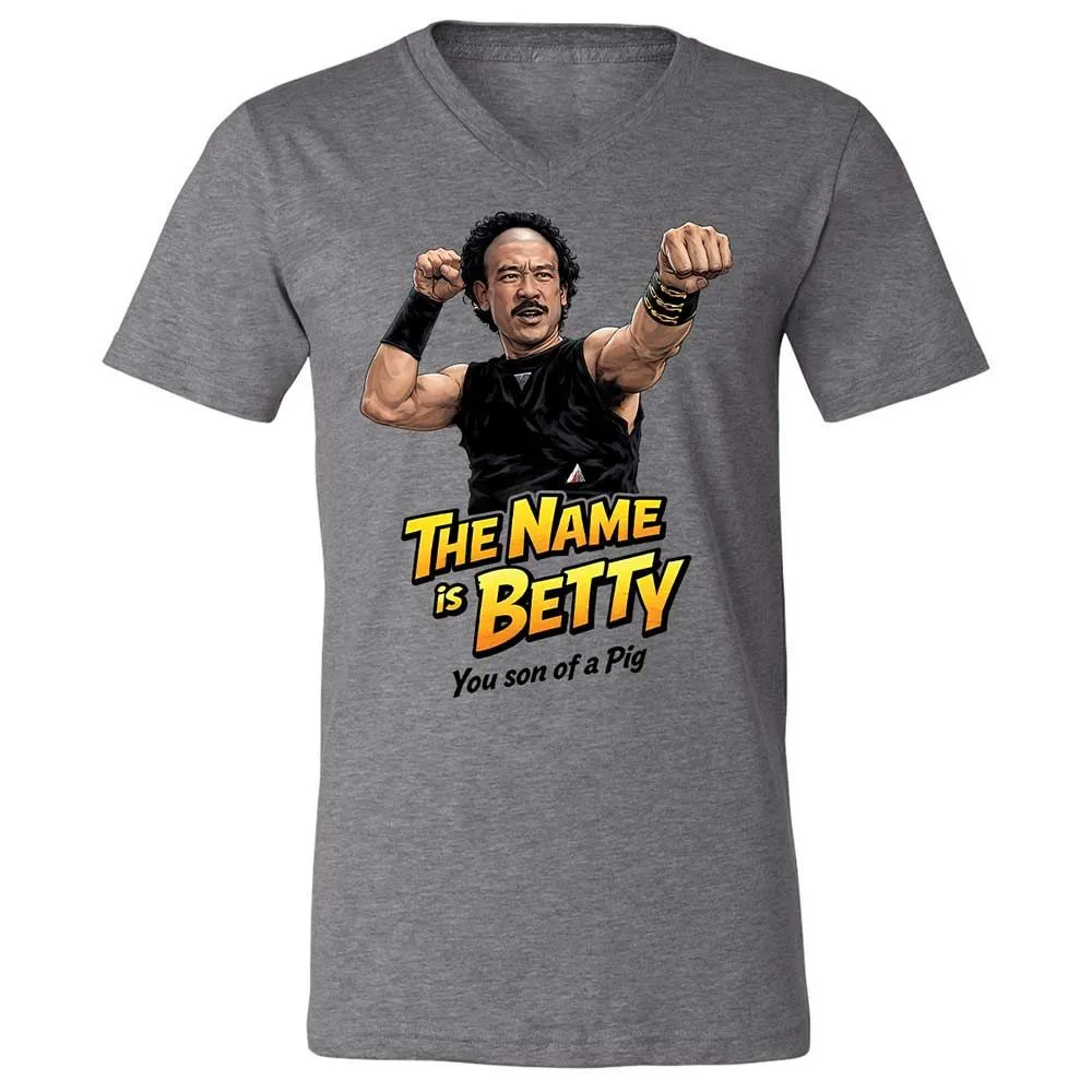 Unisex V-Neck T-Shirt - FEF82XHY - Deep Heather - 9
