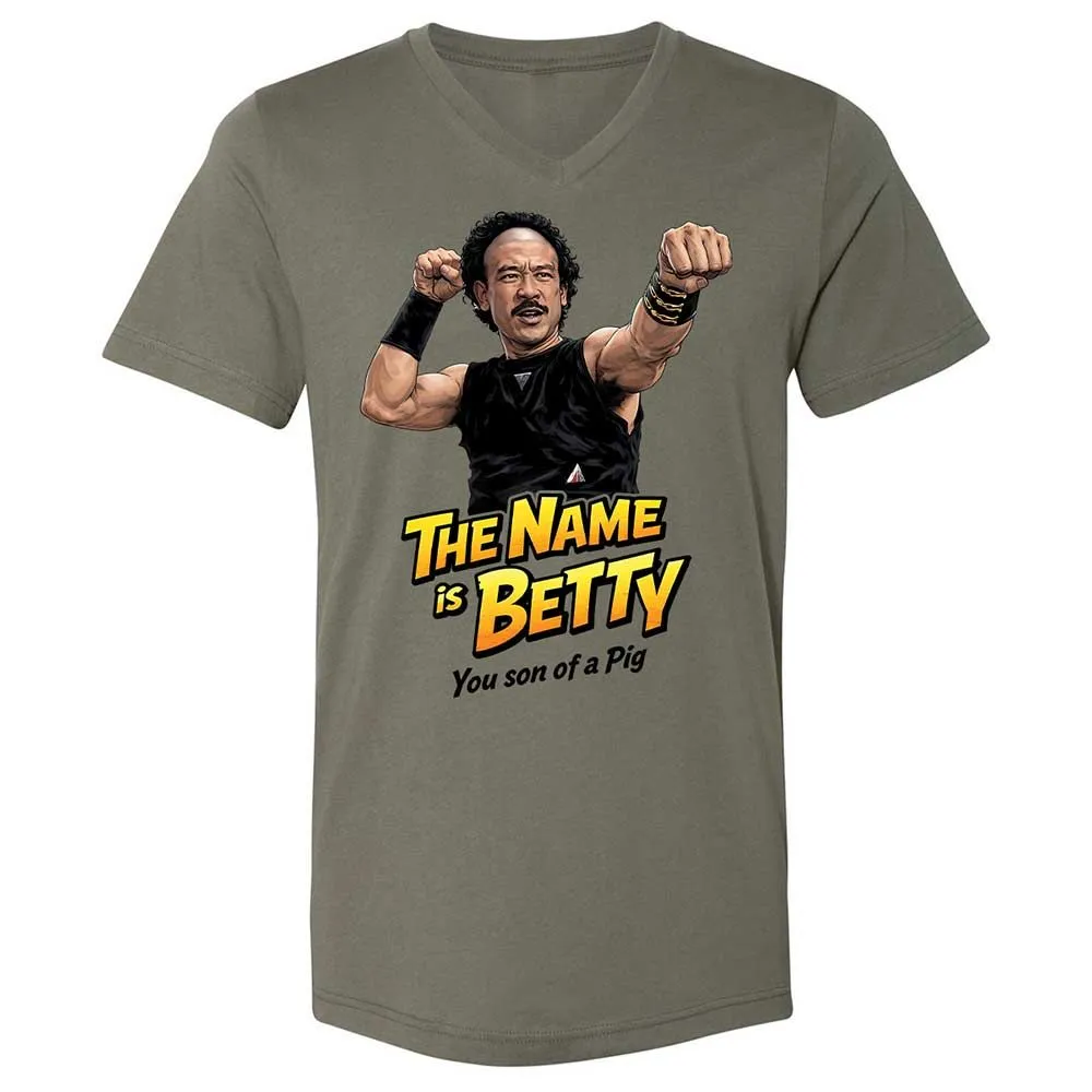 Unisex V-Neck T-Shirt - FEF82XHY - Military Green - 15
