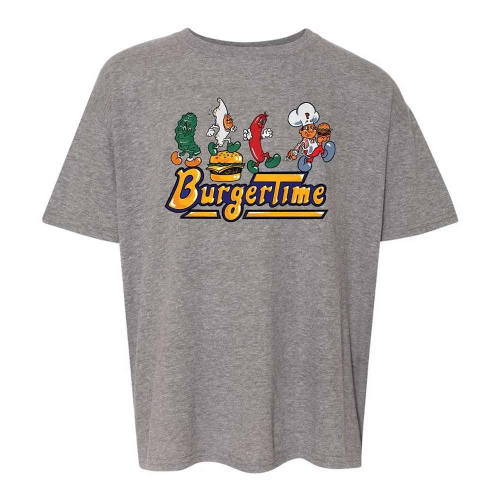 BurgerTime - Graphite Heather - 18