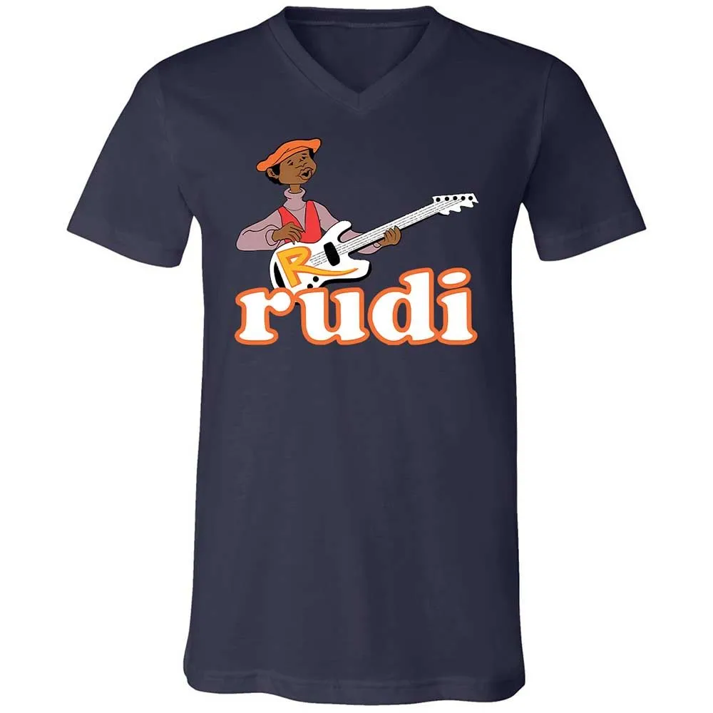 Unisex V-Neck T-Shirt - 2KBSVMNV - Navy - 12