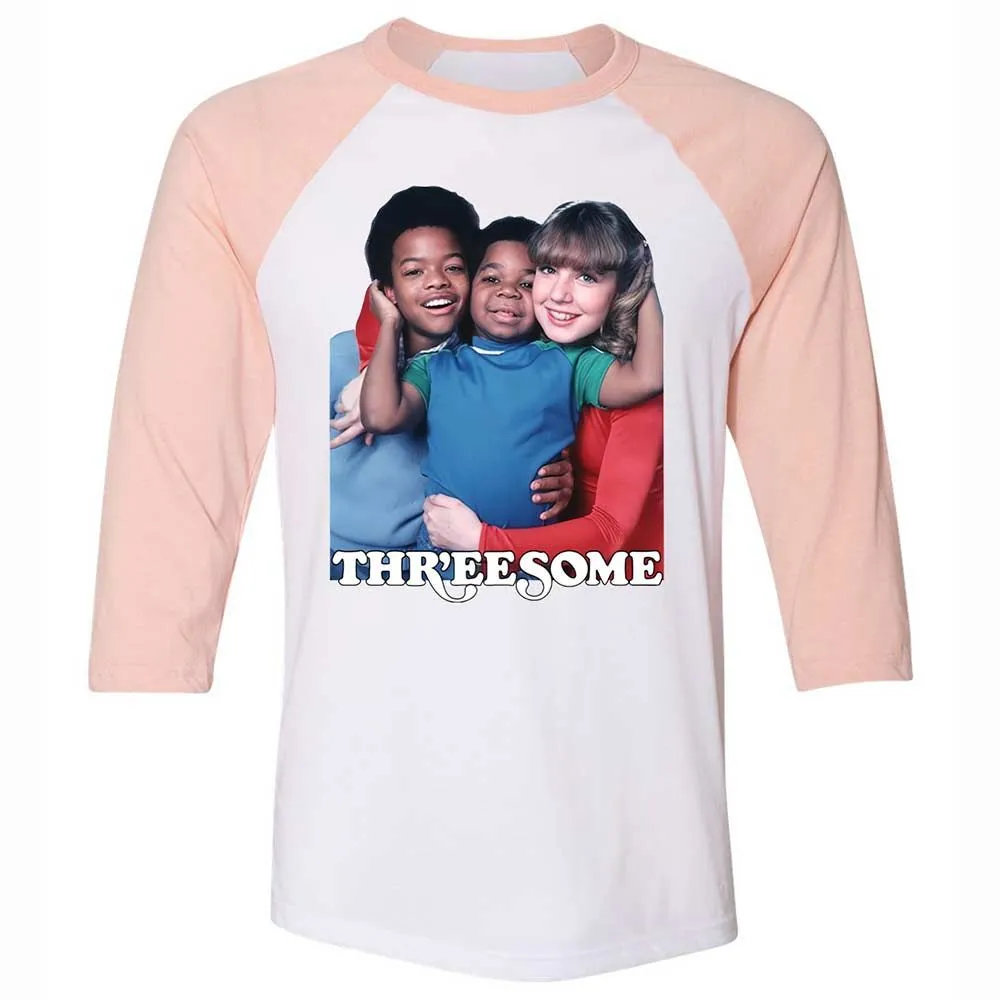 Threesome - White/Heather Peach - 5