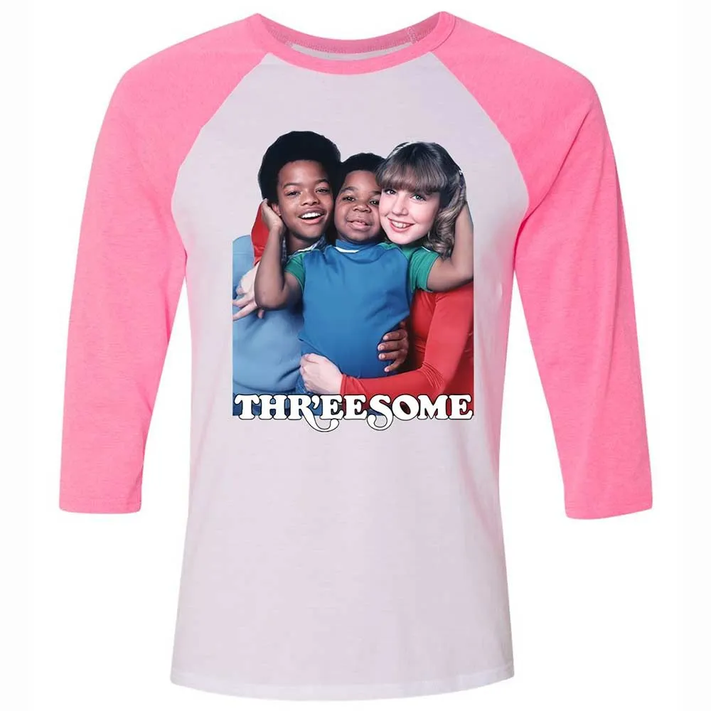 Threesome - White/Neon Pink - 12
