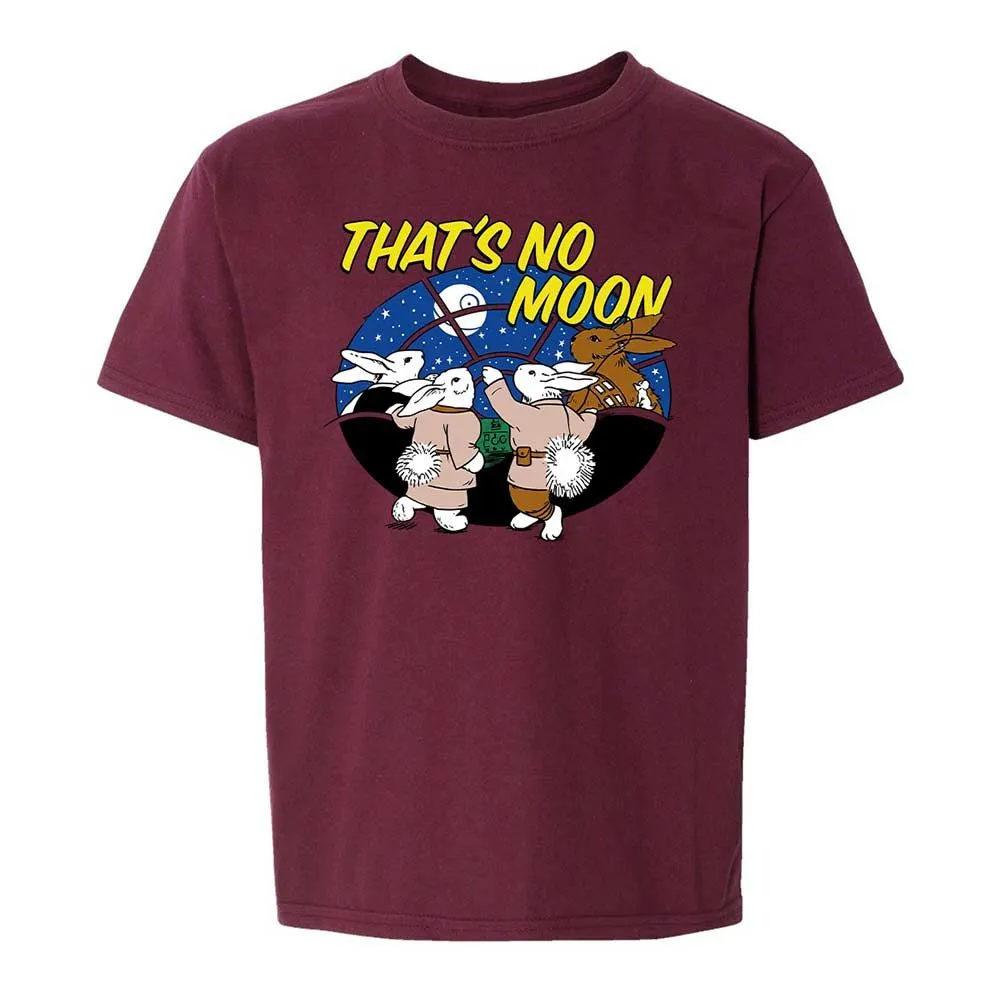 Kids T-Shirt - White - Maroon - 19