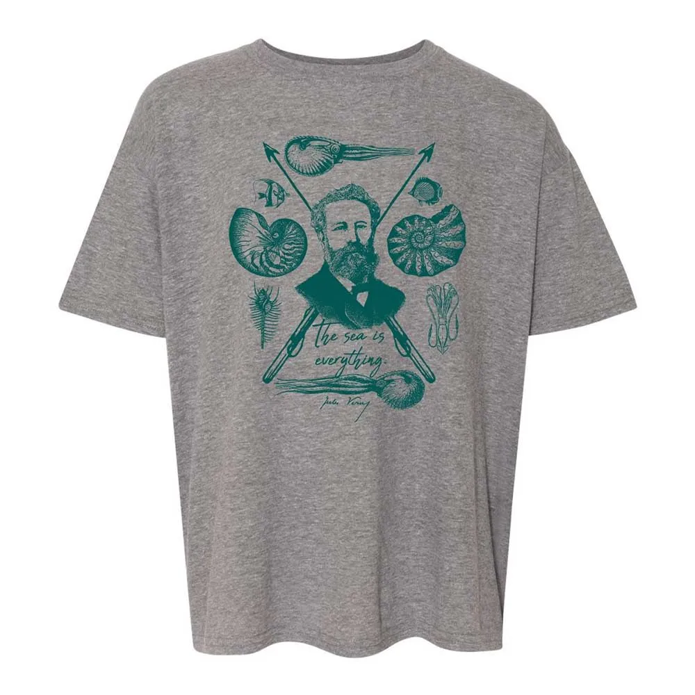 The sea is everything - Graphite Heather - 18