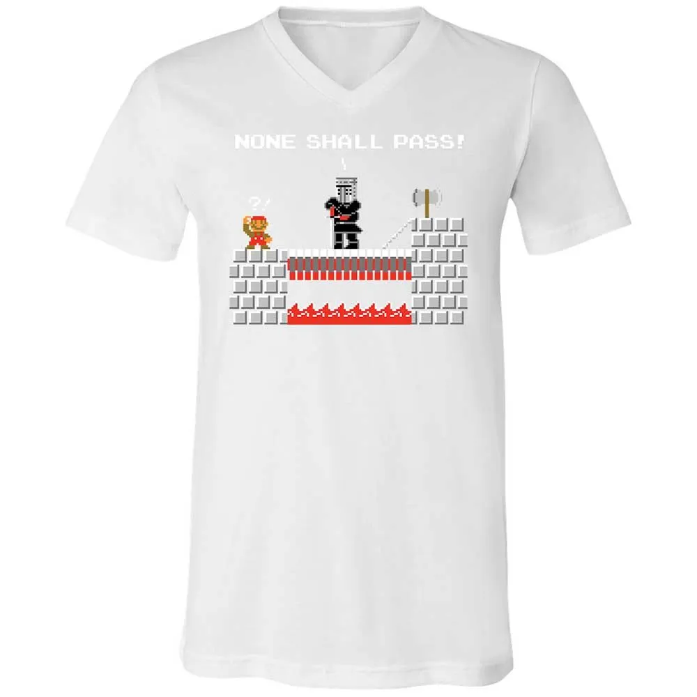 No Plumbers Shall Pass - White - 16