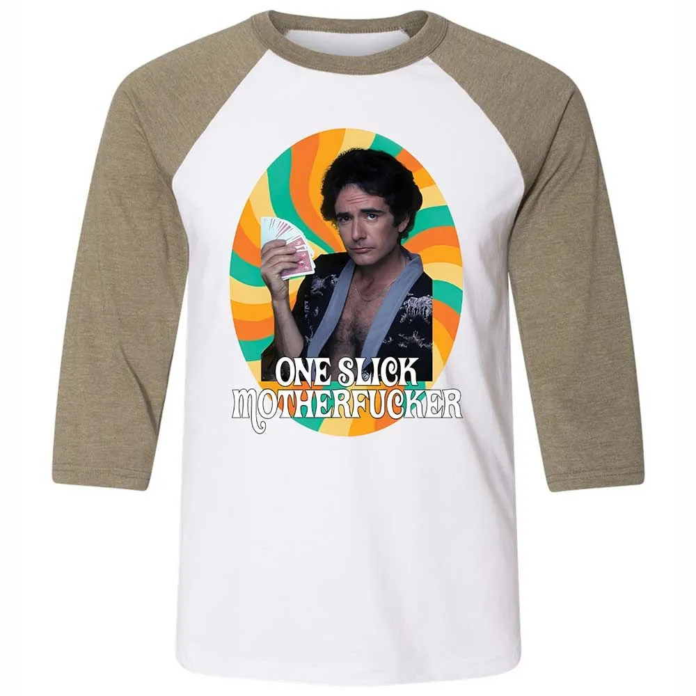 One Slick Motherfu*ker - White/Heather Olive - 4