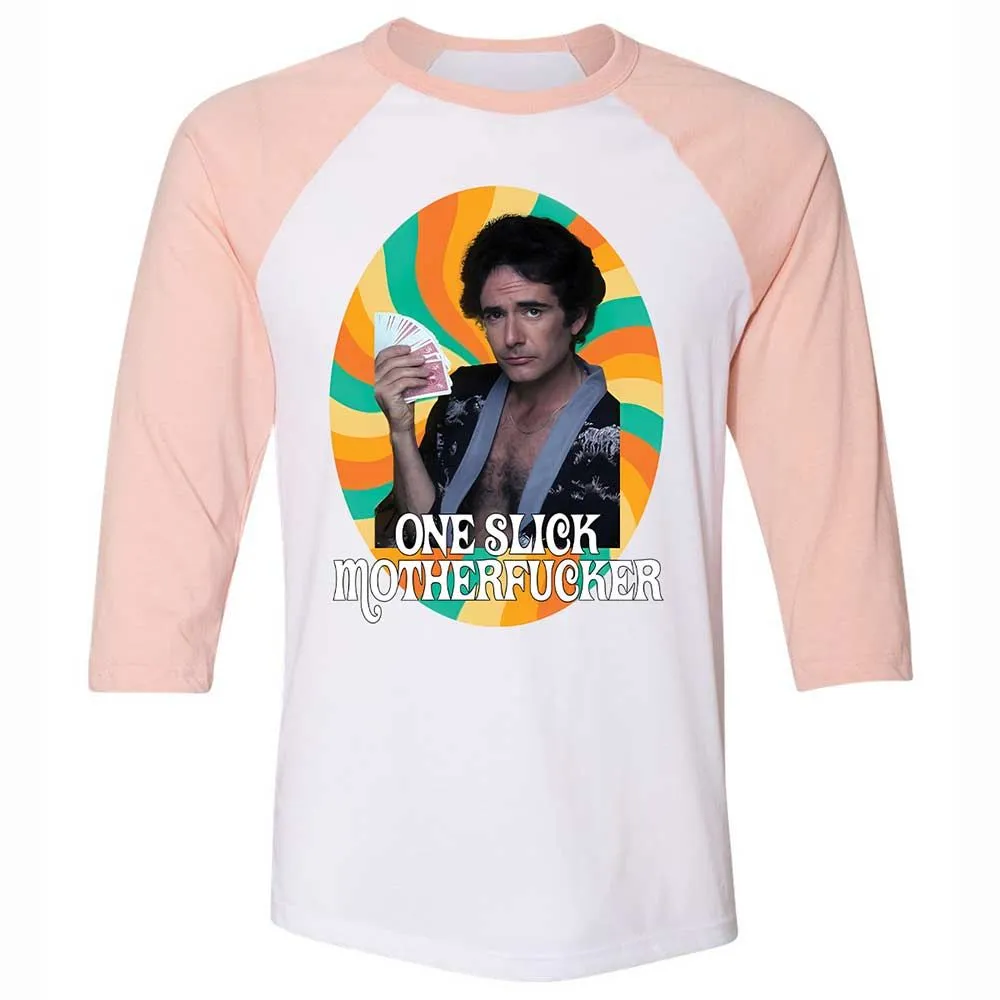 One Slick Motherfu*ker - White/Heather Peach - 5