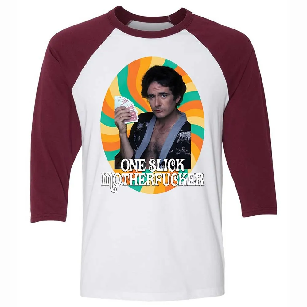One Slick Motherfu*ker - White/Maroon - 7