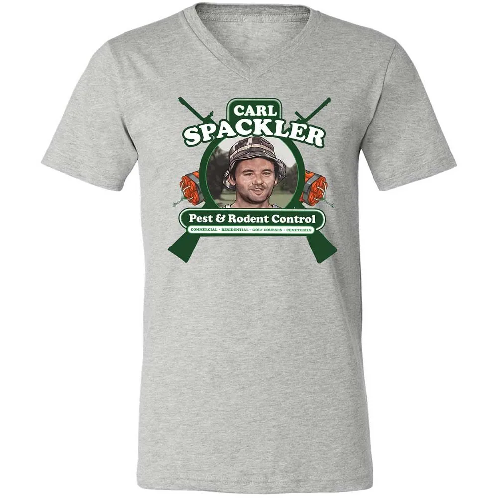 Unisex V-Neck T-Shirt - GYSJDFUN - Athletic Heather - 2
