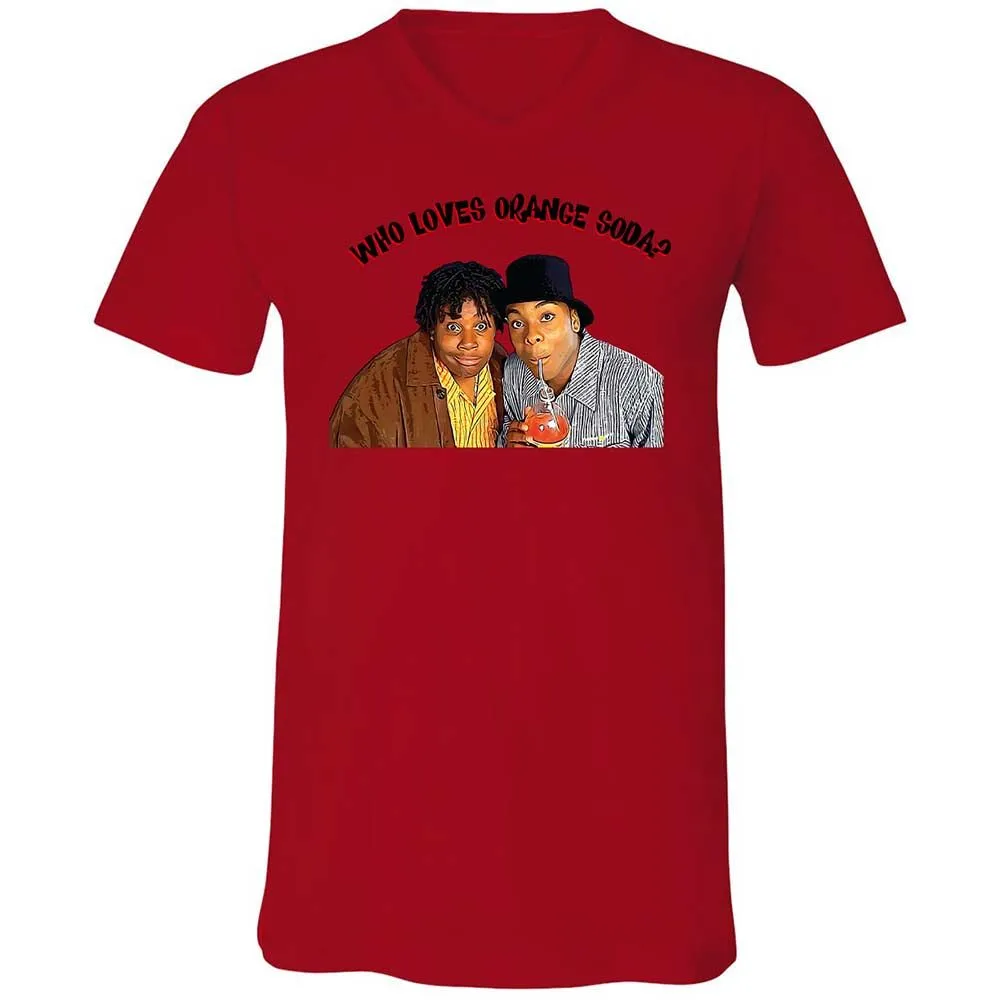 Unisex V-Neck T-Shirt - 6QLHPXE3 - Red - 5