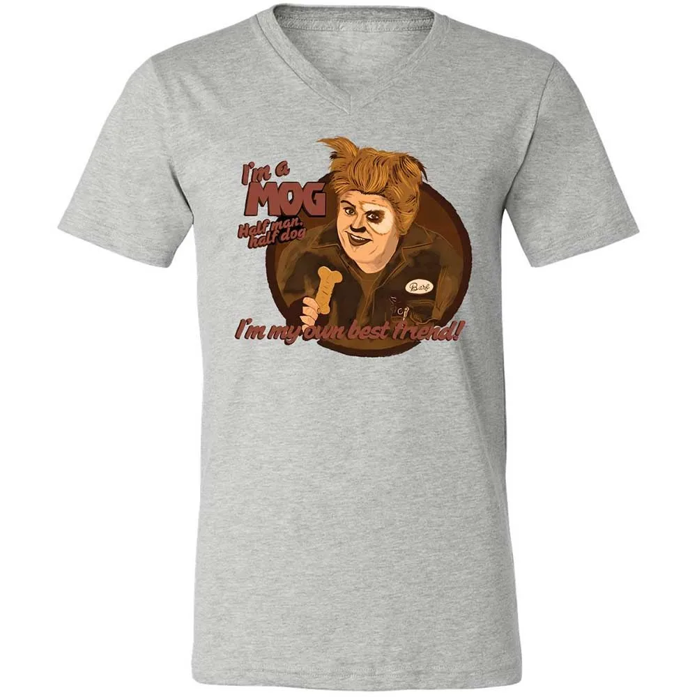 Unisex V-Neck T-Shirt - TJ6T812R - Athletic Heather - 2