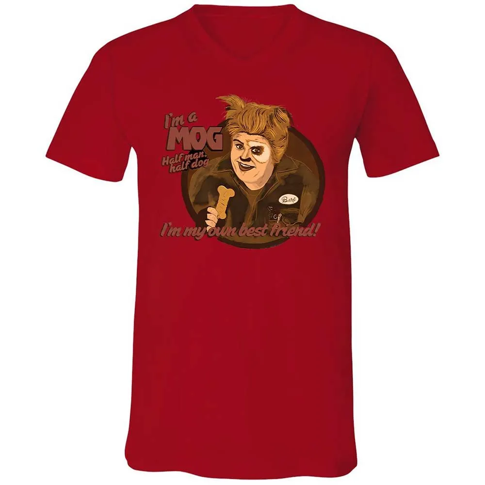 Unisex V-Neck T-Shirt - TJ6T812R - Red - 5