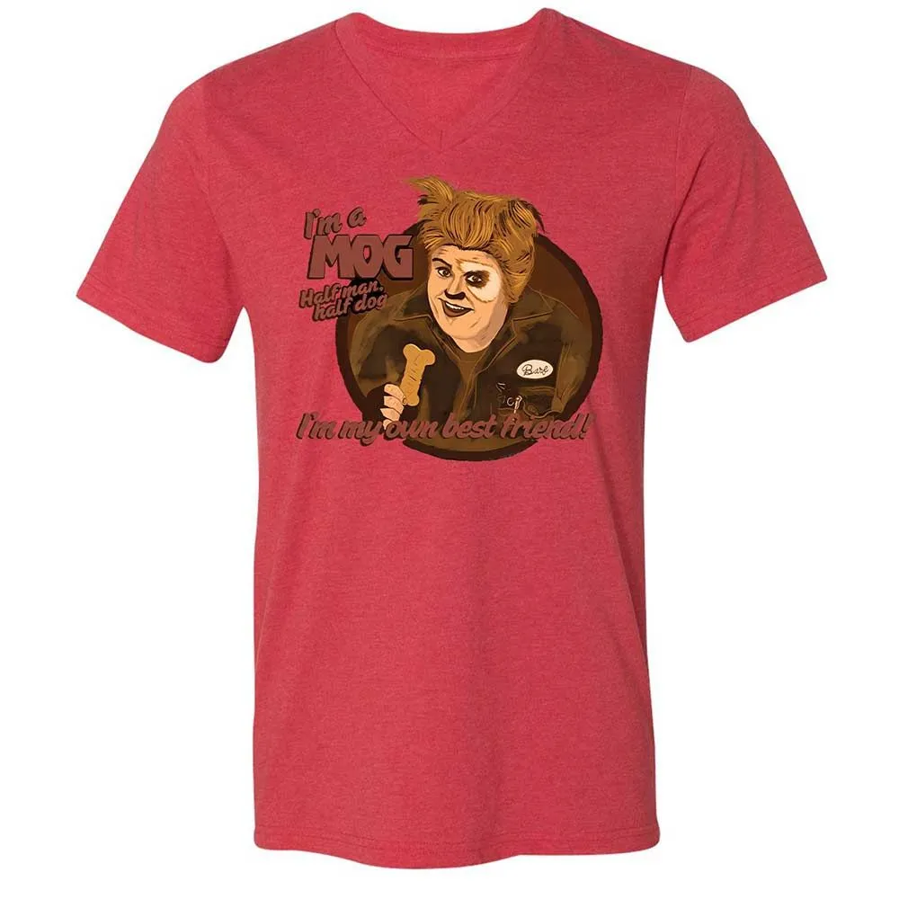 Unisex V-Neck T-Shirt - TJ6T812R - Heather Red - 6