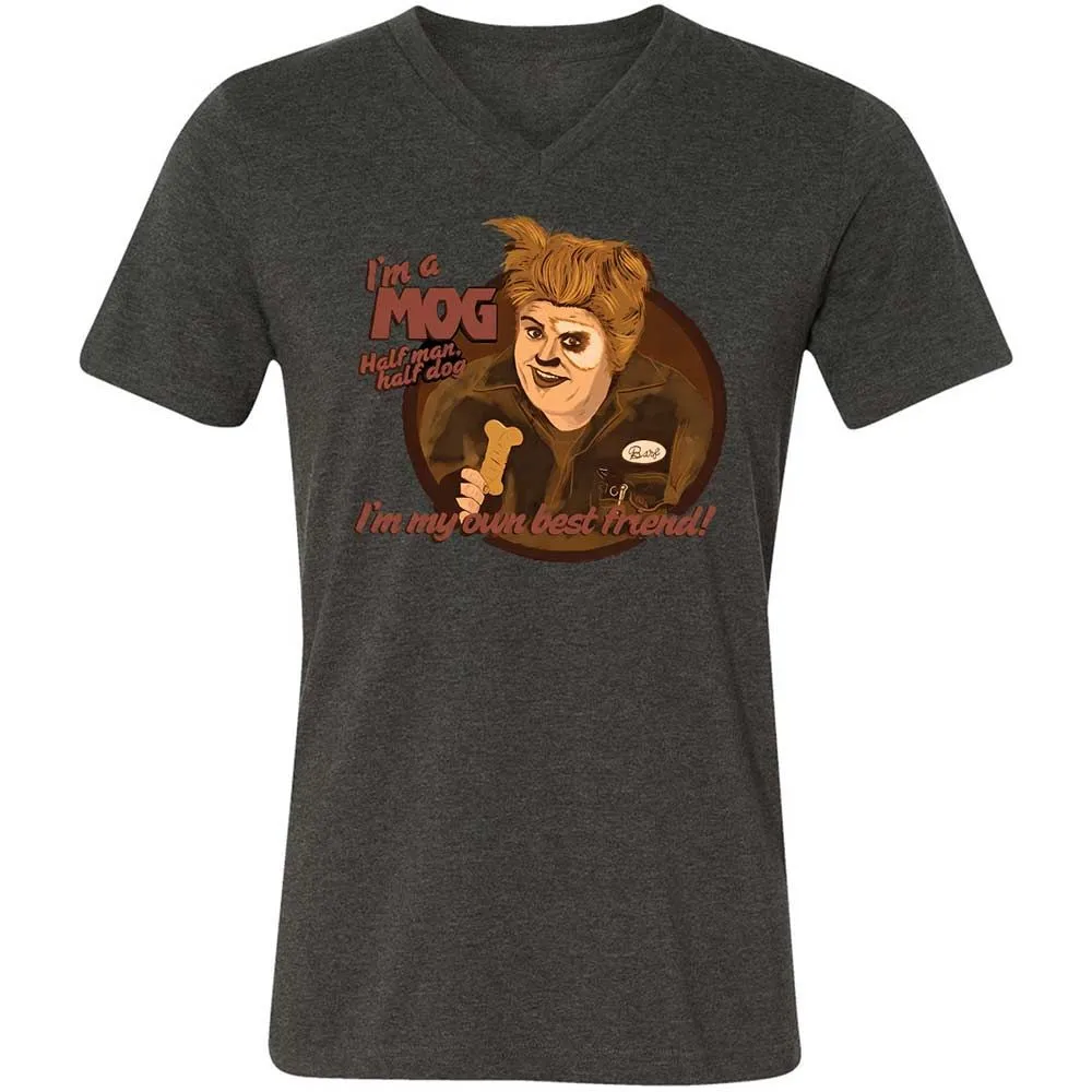 Unisex V-Neck T-Shirt - TJ6T812R - Dark Grey Heather - 8