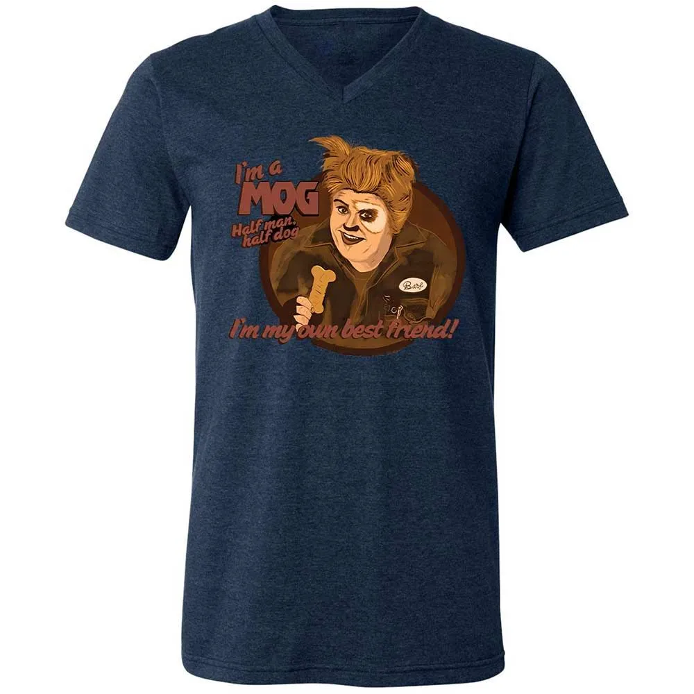 Unisex V-Neck T-Shirt - TJ6T812R - Heather Navy - 13