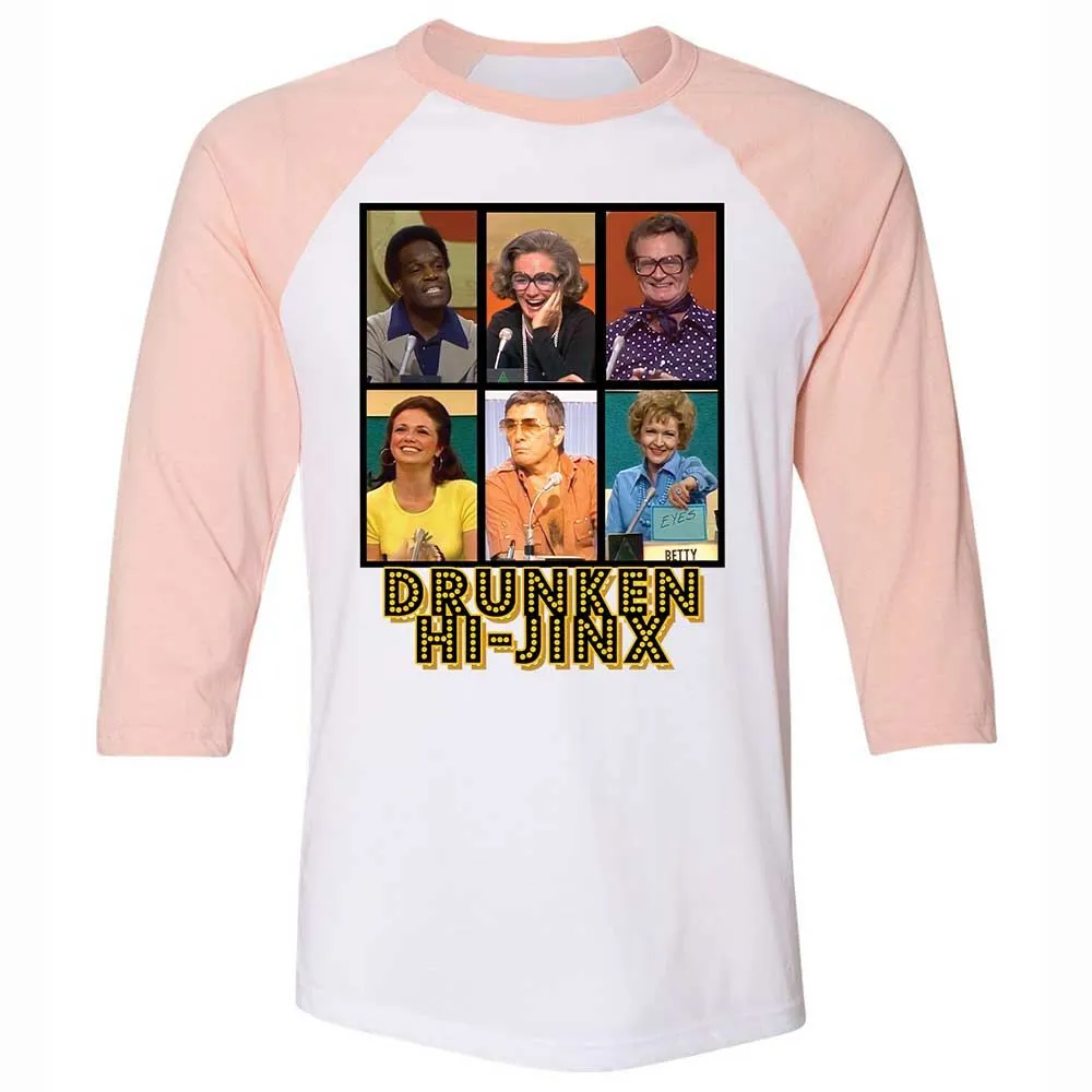 Drunken Hi-Jinx - White/Heather Peach - 5