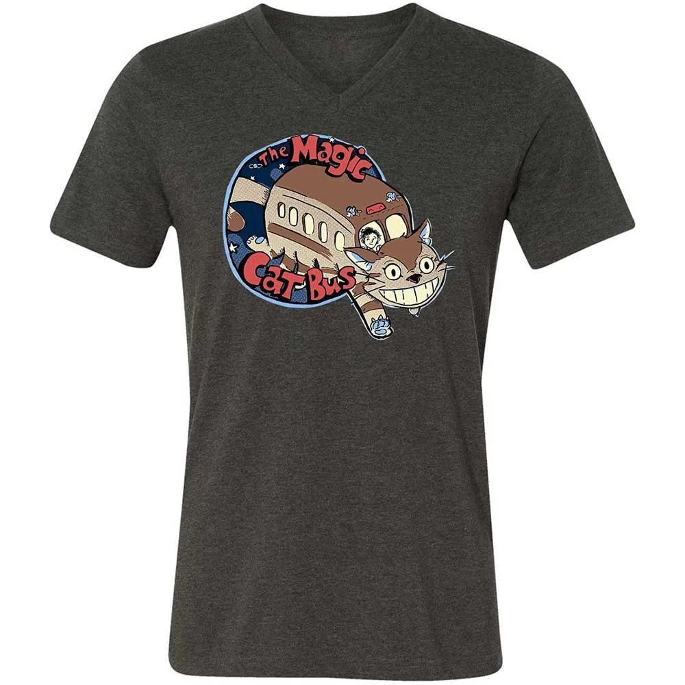 The Magic Catbus - Dark Grey Heather - 8