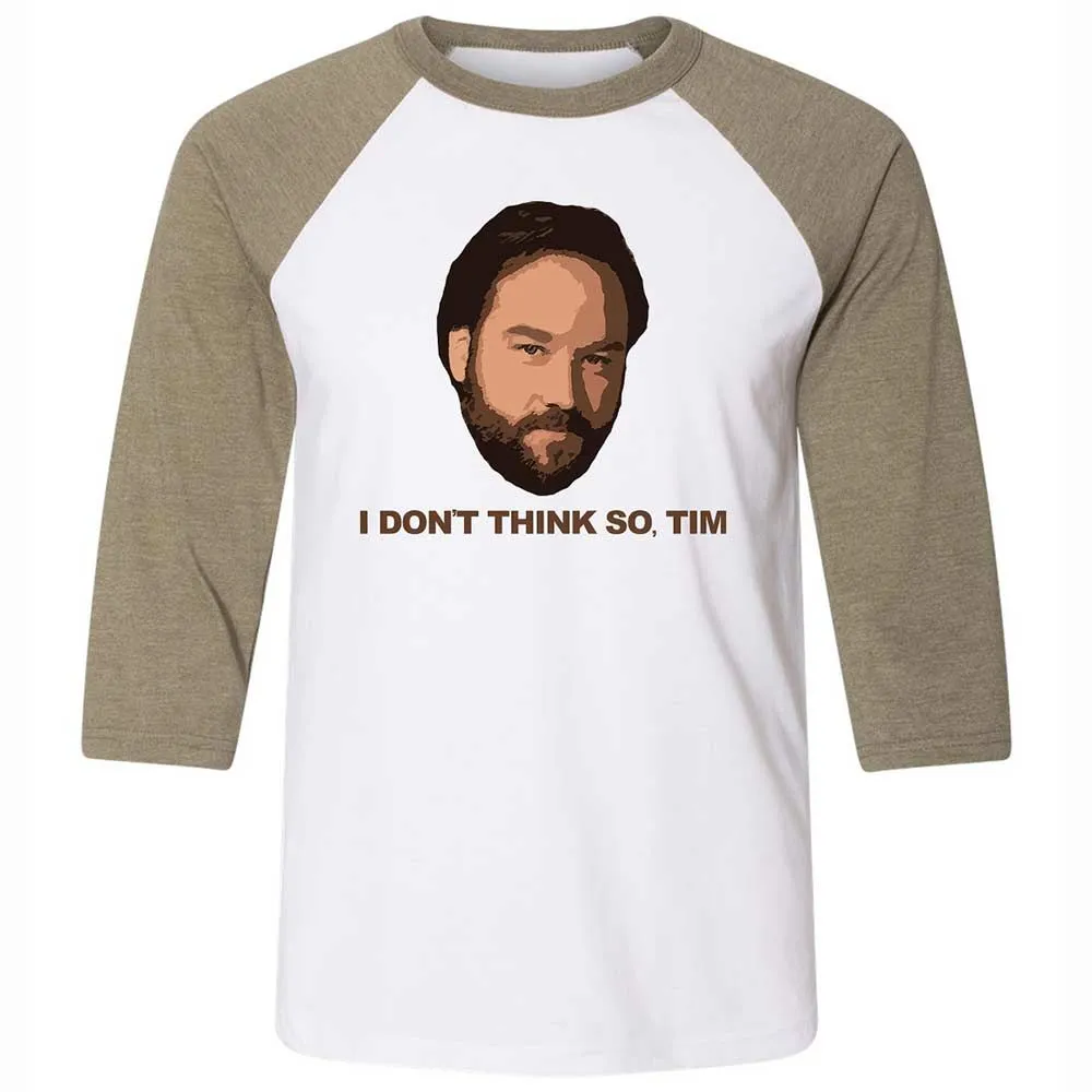 I Don't Think So Tim - White/Heather Olive - 4
