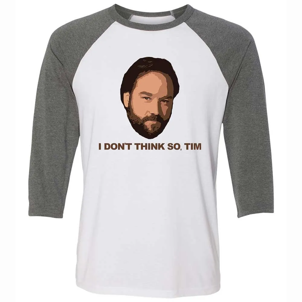 I Don't Think So Tim - White/Deep Heather - 11