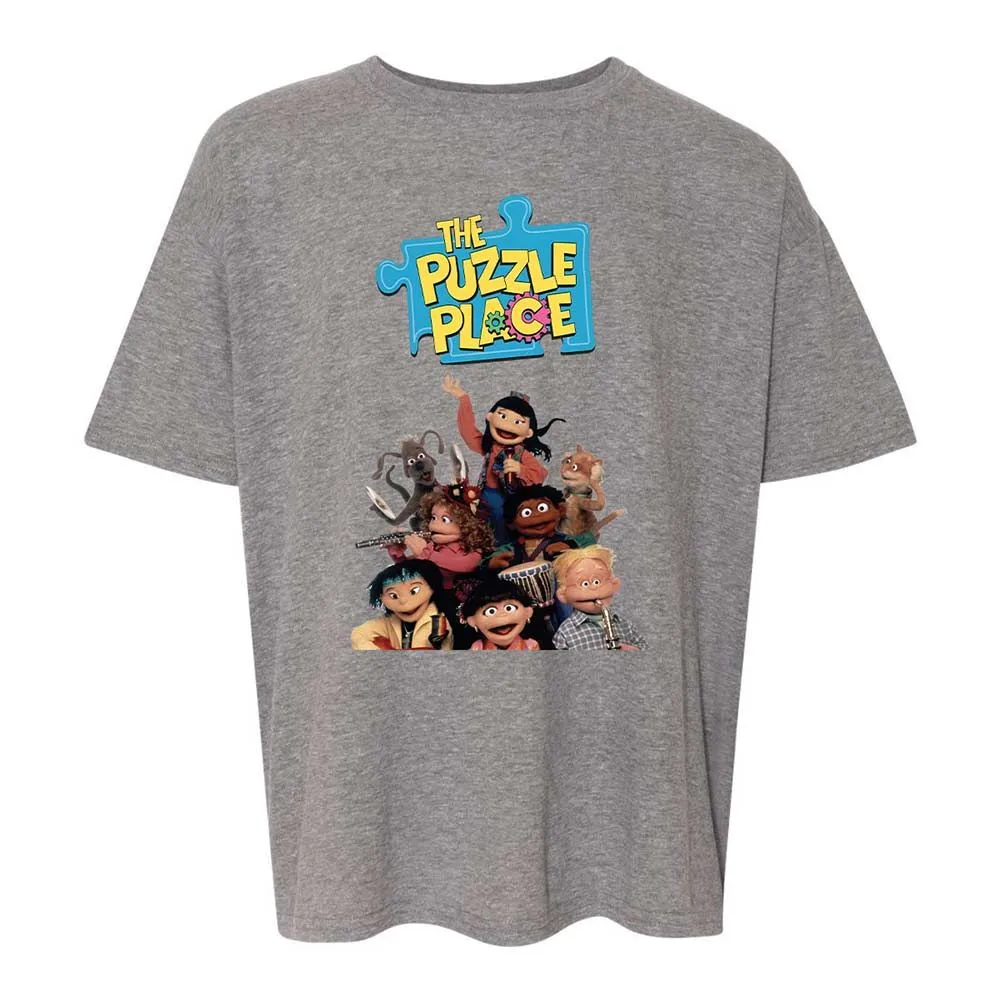 The Puzzle Place - Graphite Heather - 18