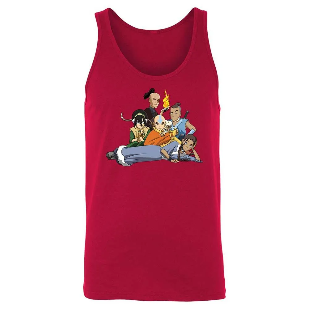 Unisex Jersey Tank - L73N4TVL - Red - 3