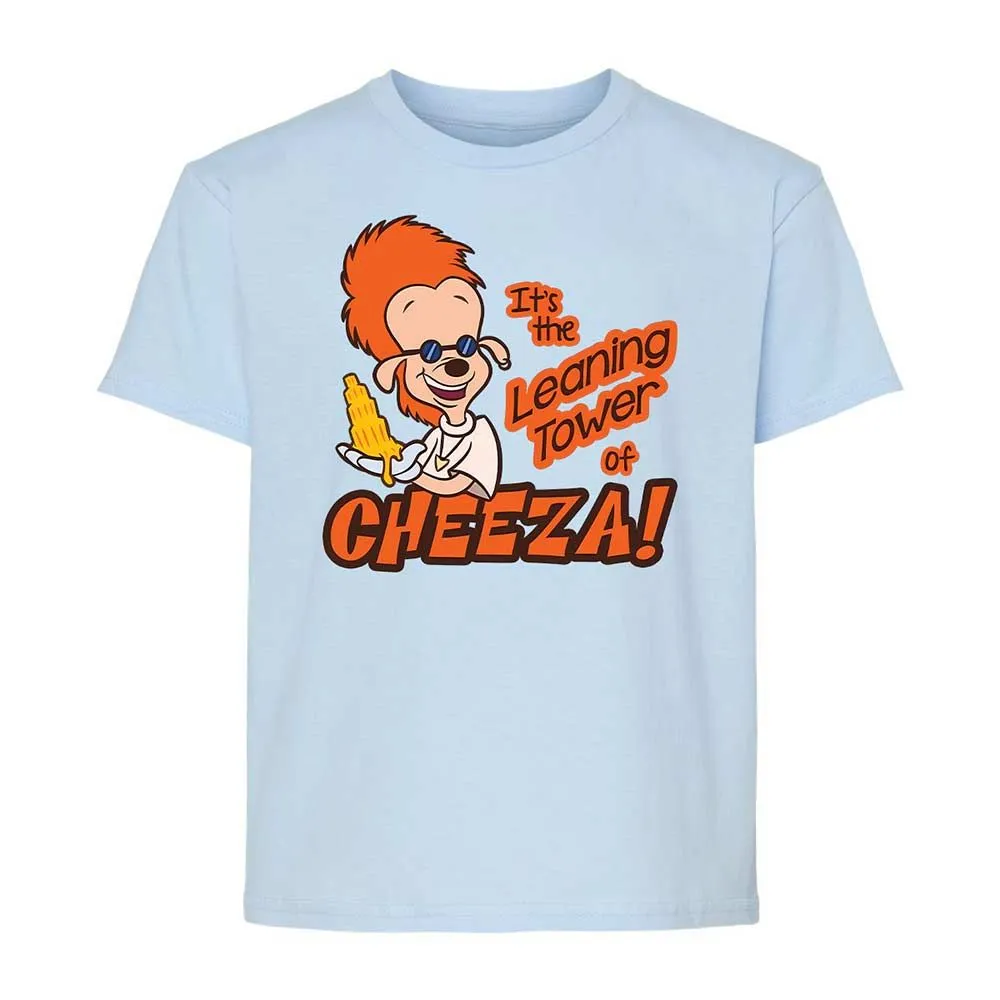Leaning Tower of Cheeza - Light Blue - 3