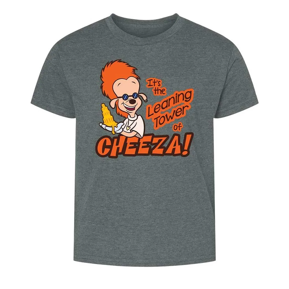 Leaning Tower of Cheeza - Dark Heather - 16