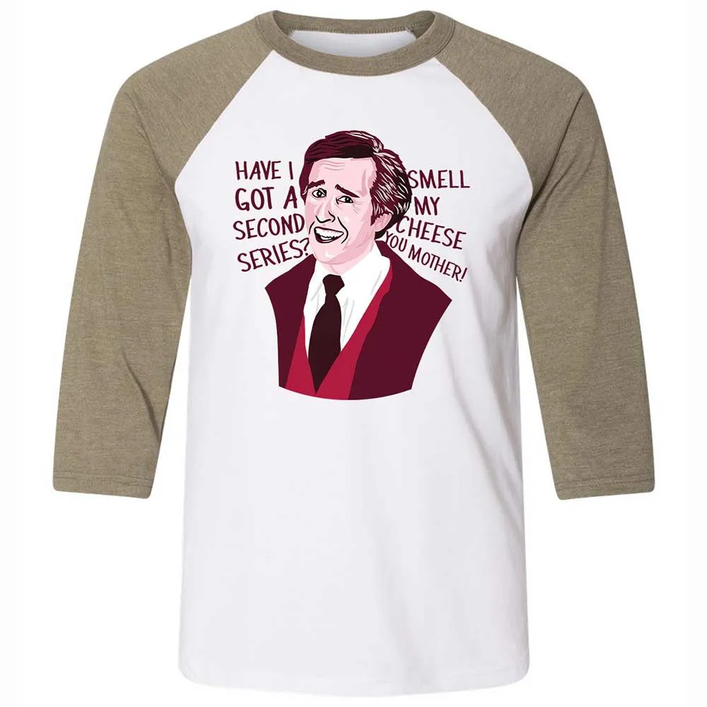 Unisex 3/4 Baseball Tee - DLFRZQXB - White/Heather Olive - 4