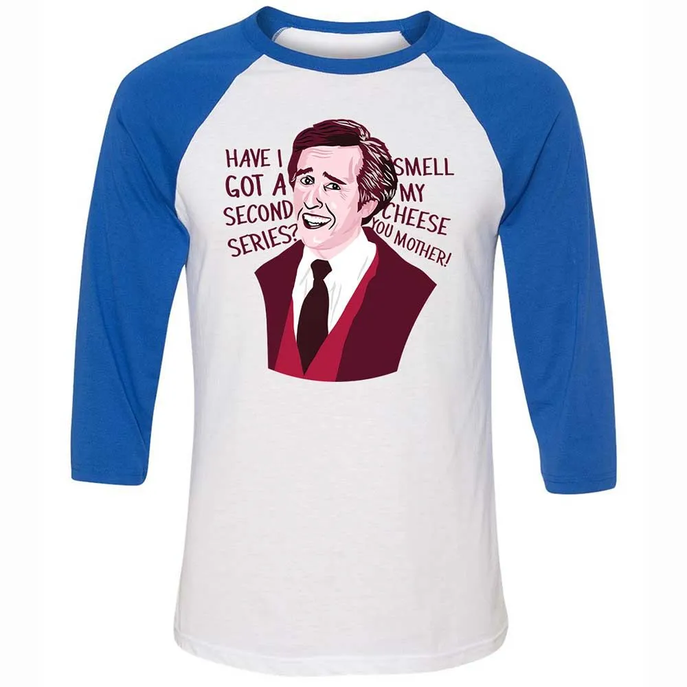 Unisex 3/4 Baseball Tee - DLFRZQXB - White/True Royal - 10