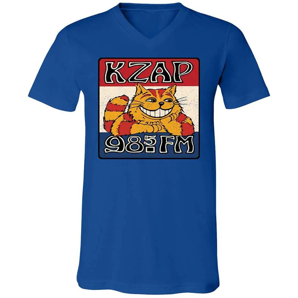 Unisex V-Neck T-Shirt - MKA6G9C6 - True Royal - 3