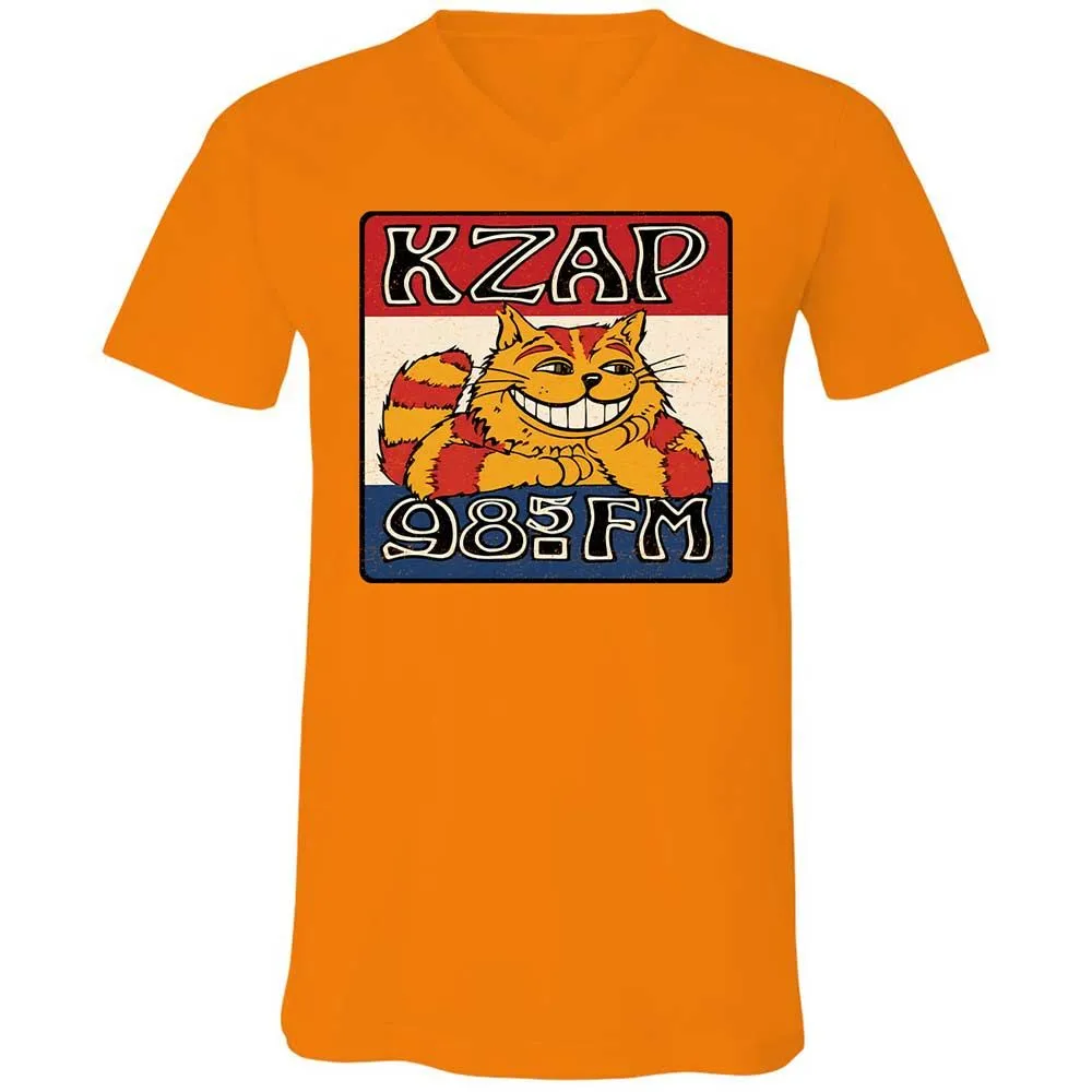 Unisex V-Neck T-Shirt - MKA6G9C6 - Orange - 7