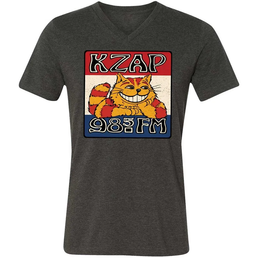Unisex V-Neck T-Shirt - MKA6G9C6 - Dark Grey Heather - 8