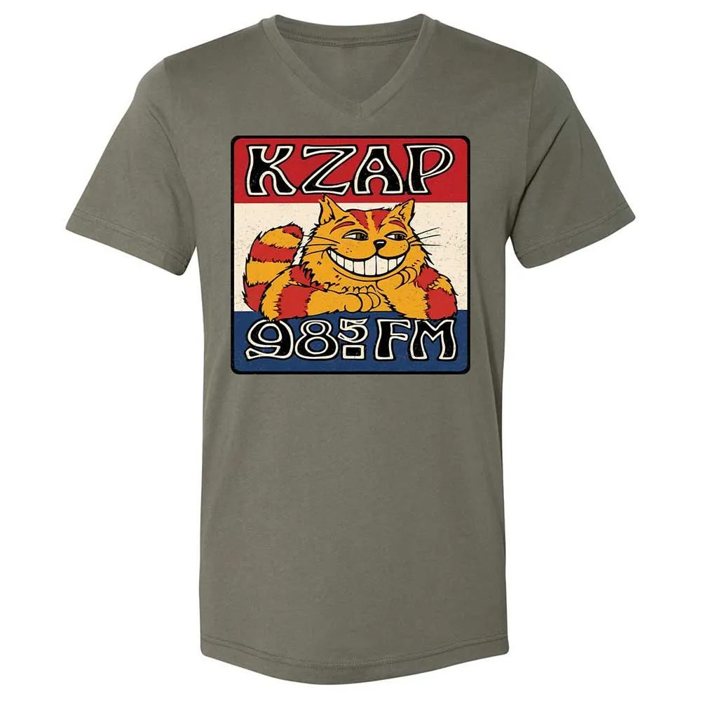 Unisex V-Neck T-Shirt - MKA6G9C6 - Military Green - 15