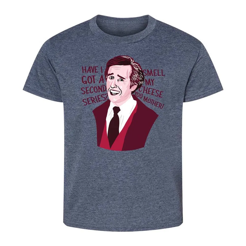 Kids T-Shirt - S4UW2RY4 - Heather Navy - 15