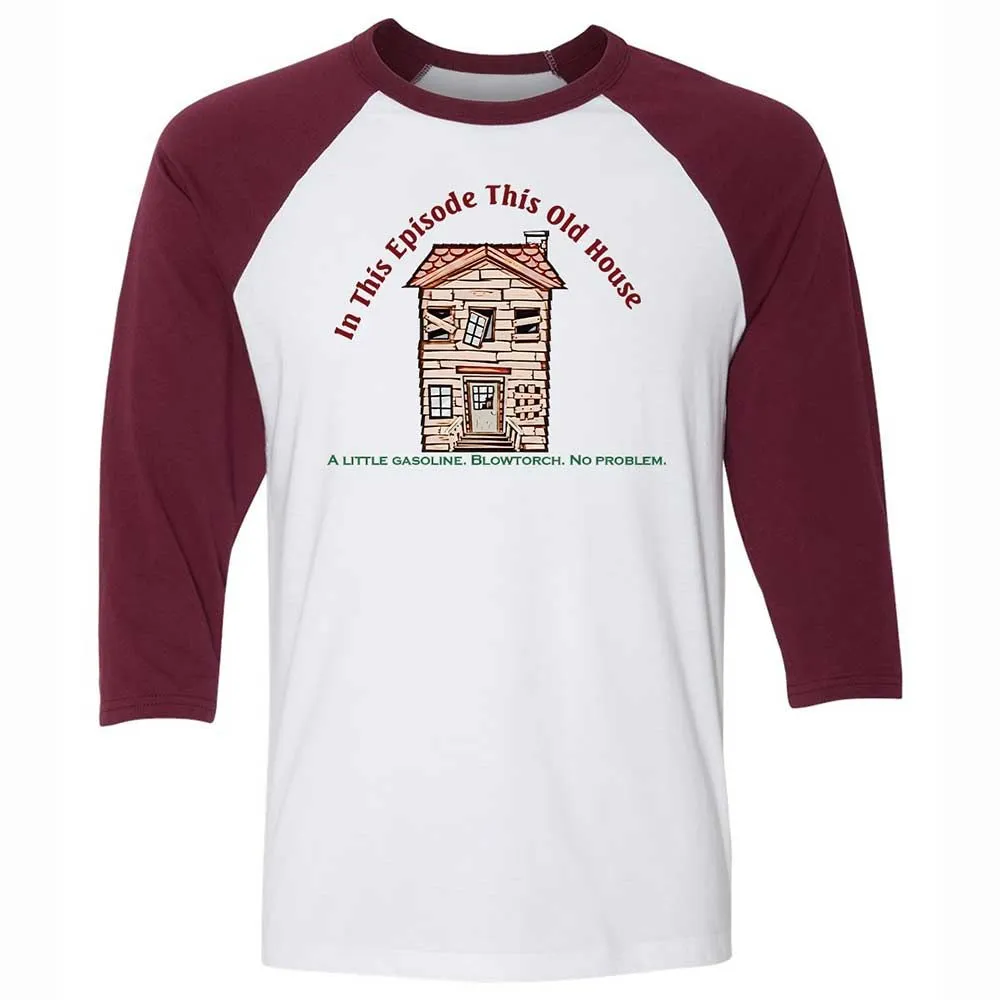 This Old House little gasoline - White/Maroon - 7