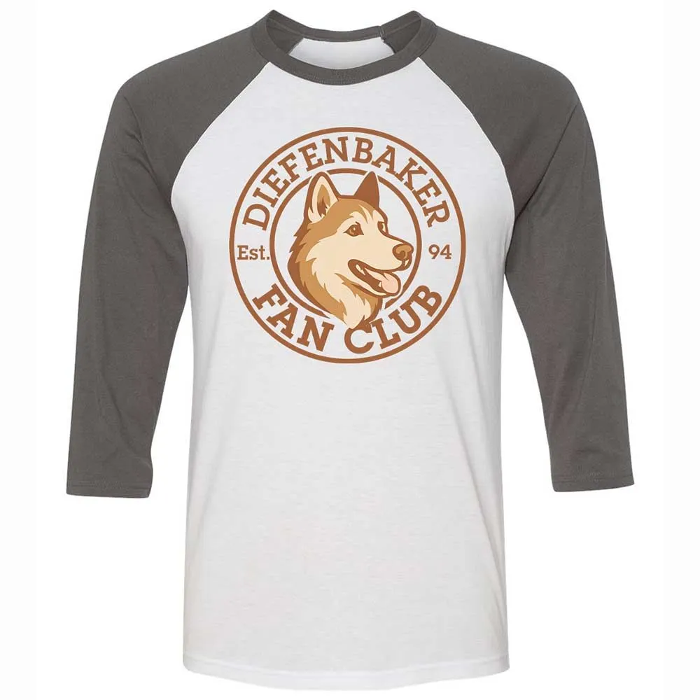 Unisex 3/4 Baseball Tee - 2MM2NL7Z - White/Asphalt - 2
