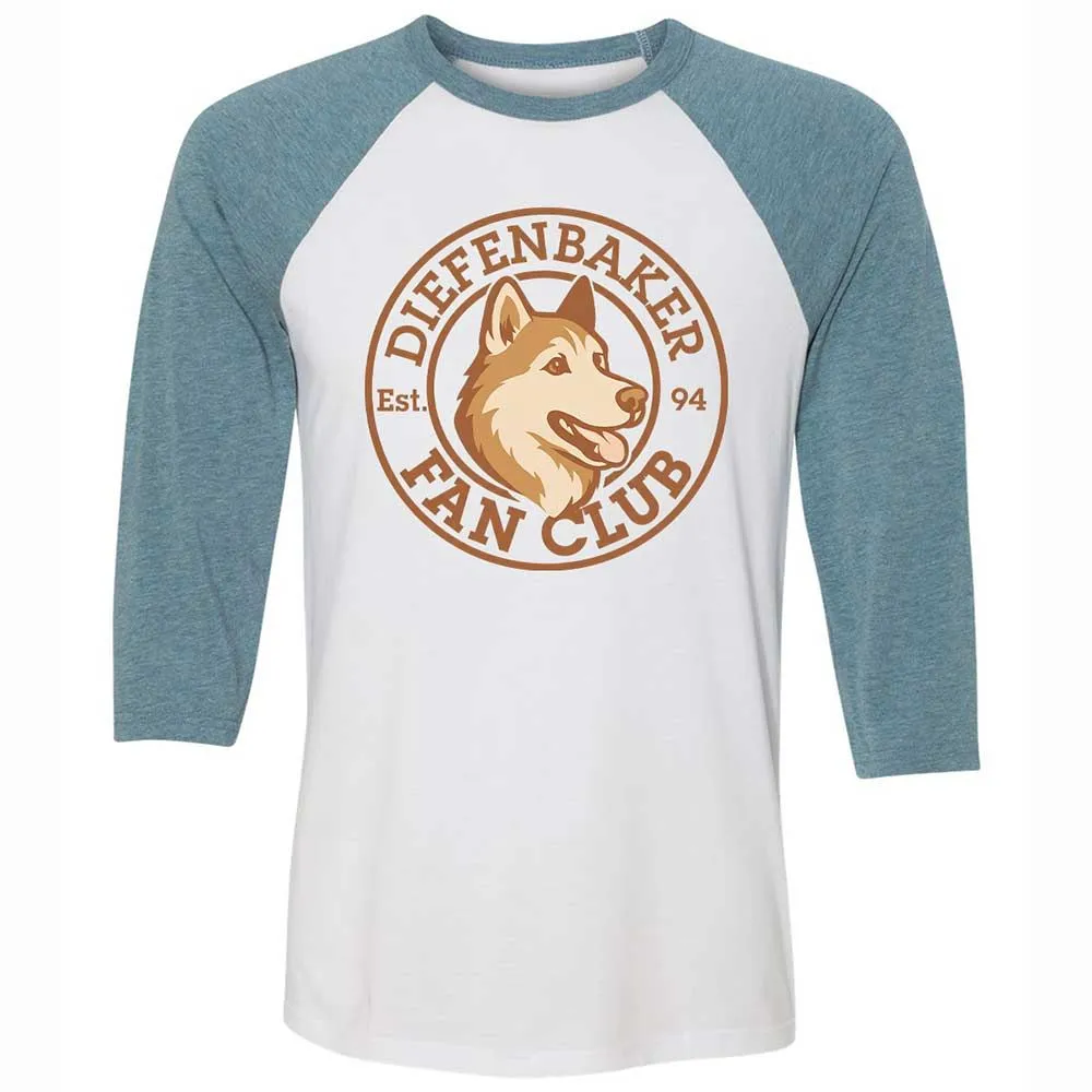 Unisex 3/4 Baseball Tee - 2MM2NL7Z - White/Denim - 3