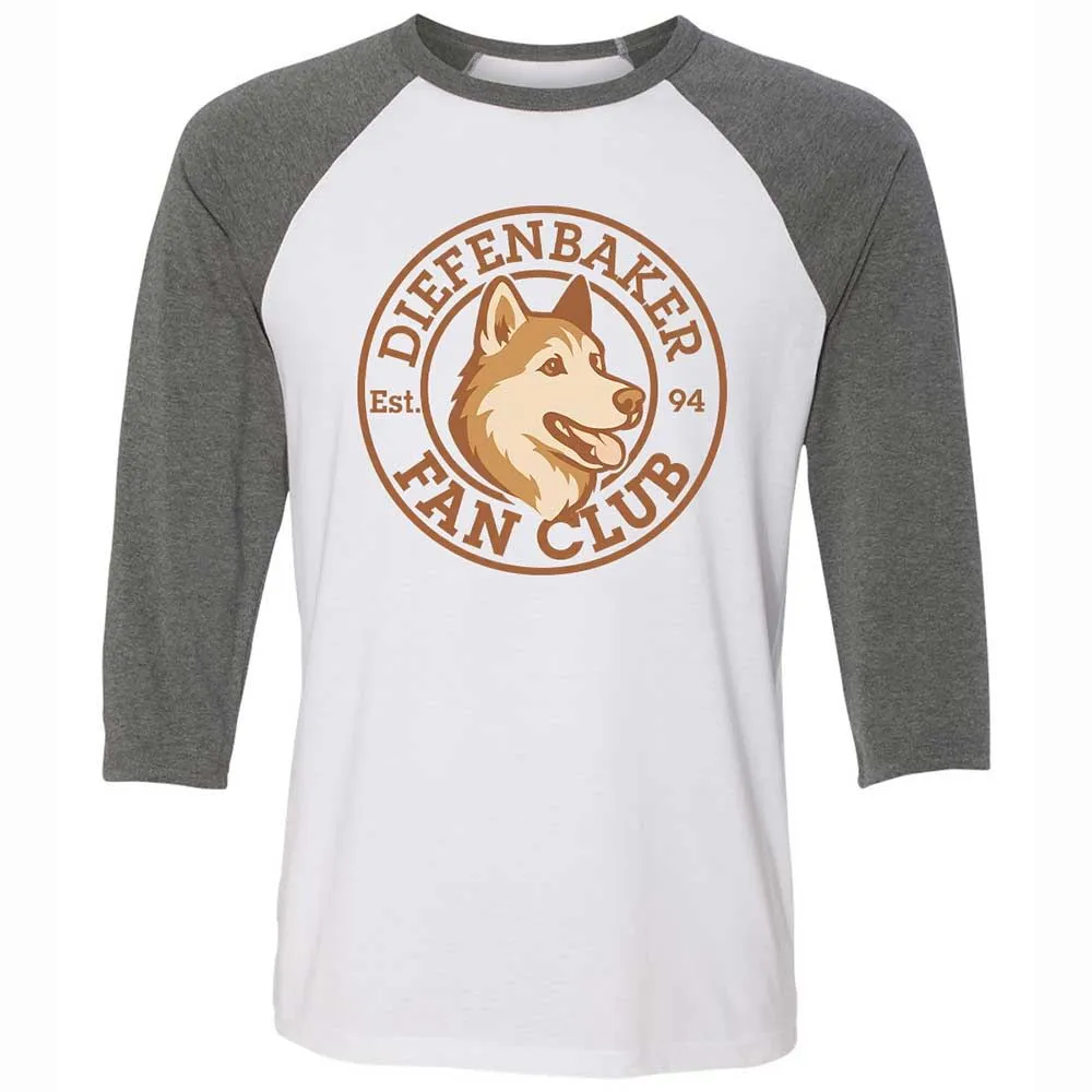 Unisex 3/4 Baseball Tee - 2MM2NL7Z - White/Deep Heather - 11