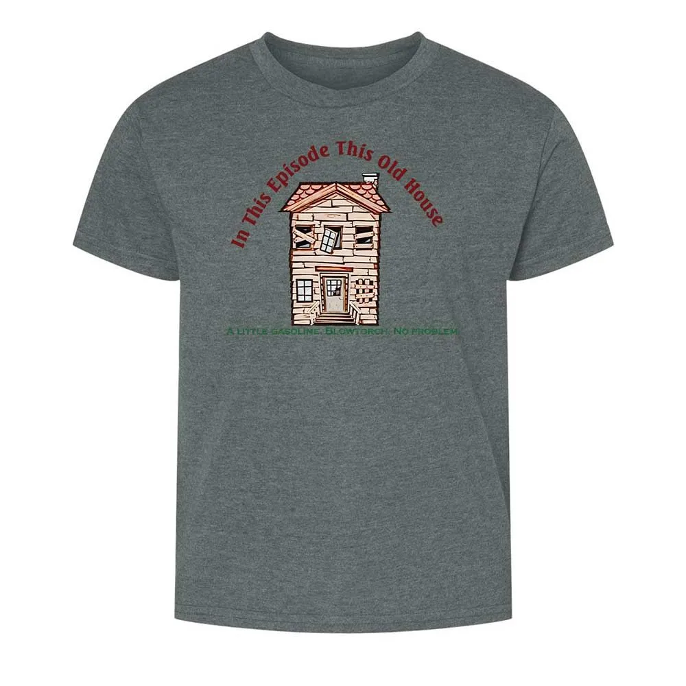 This Old House little gasoline - Dark Heather - 16