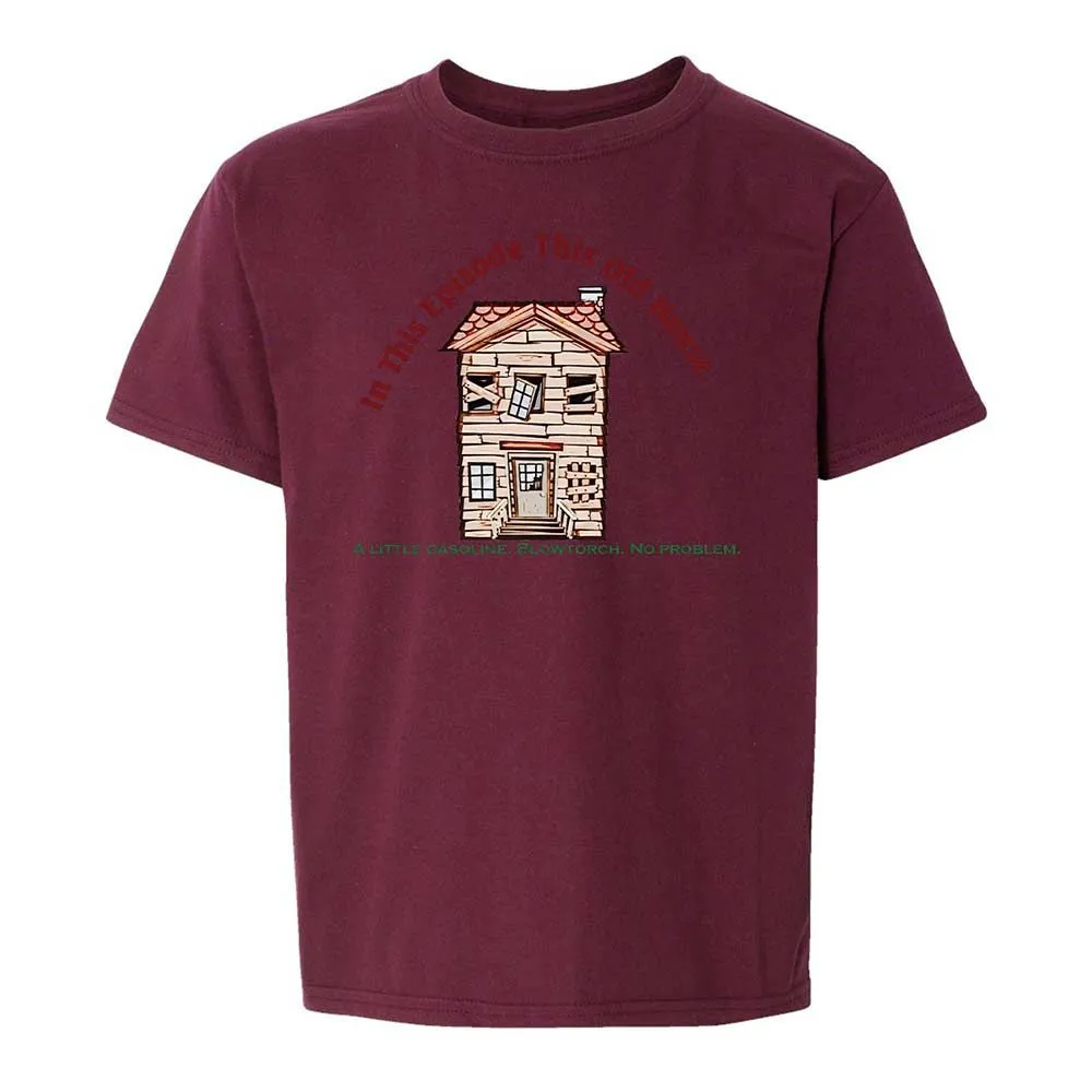 This Old House little gasoline - Maroon - 19
