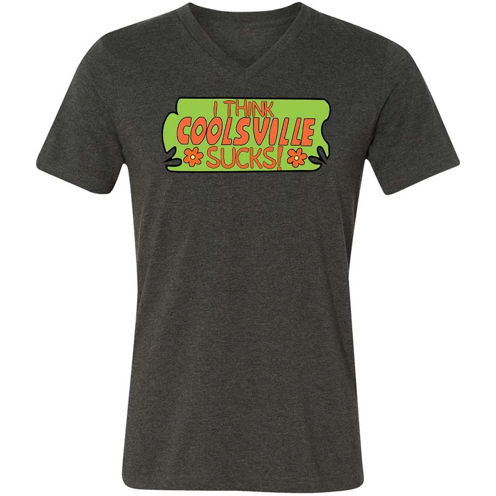 I Think Coolsville Sucks - Dark Grey Heather - 8