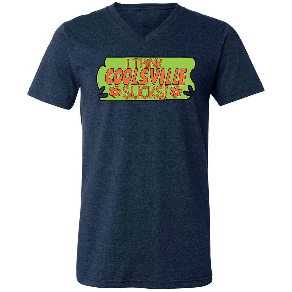 I Think Coolsville Sucks - Heather Navy - 13