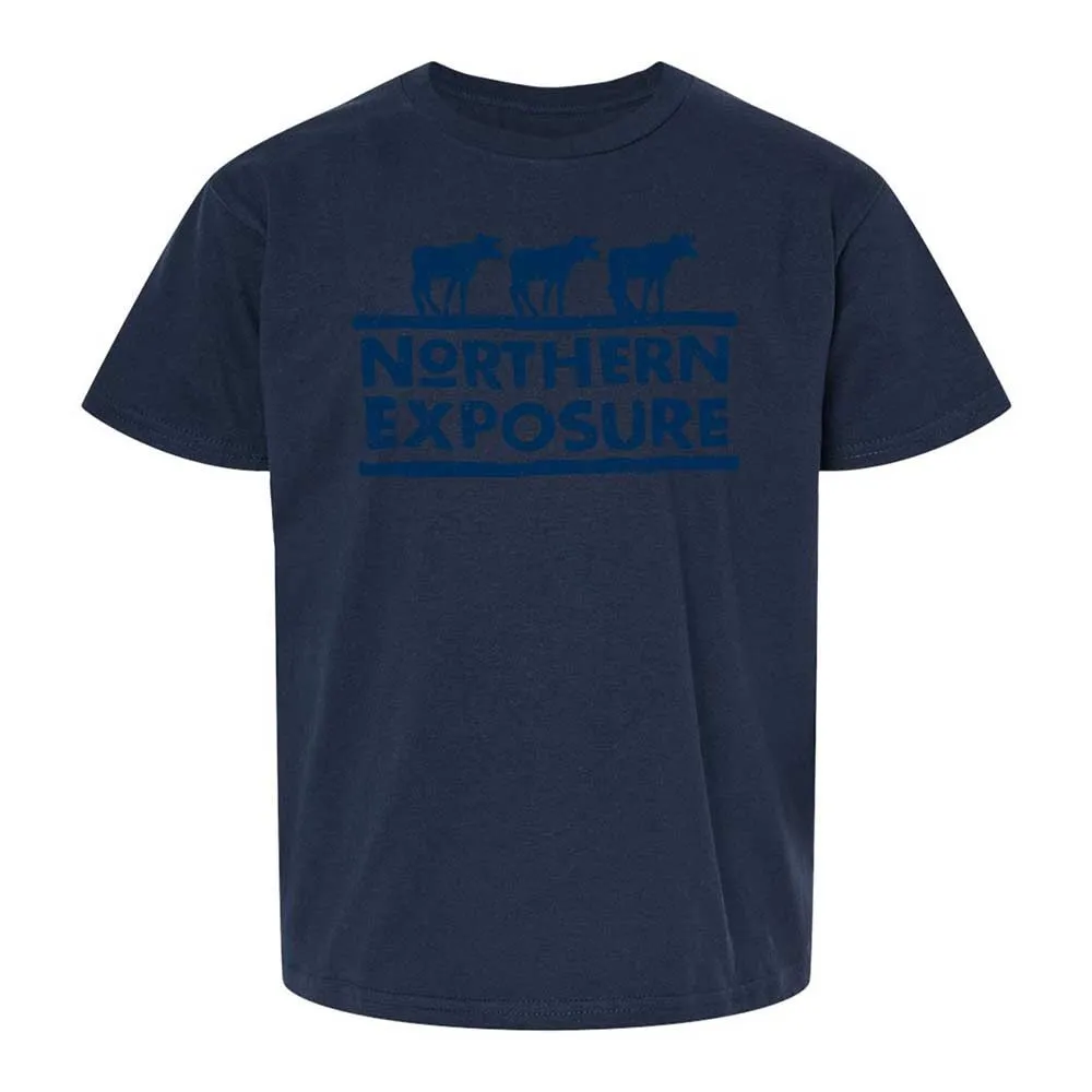 Kids T-Shirt - VAE2M3D1 - Navy - 8