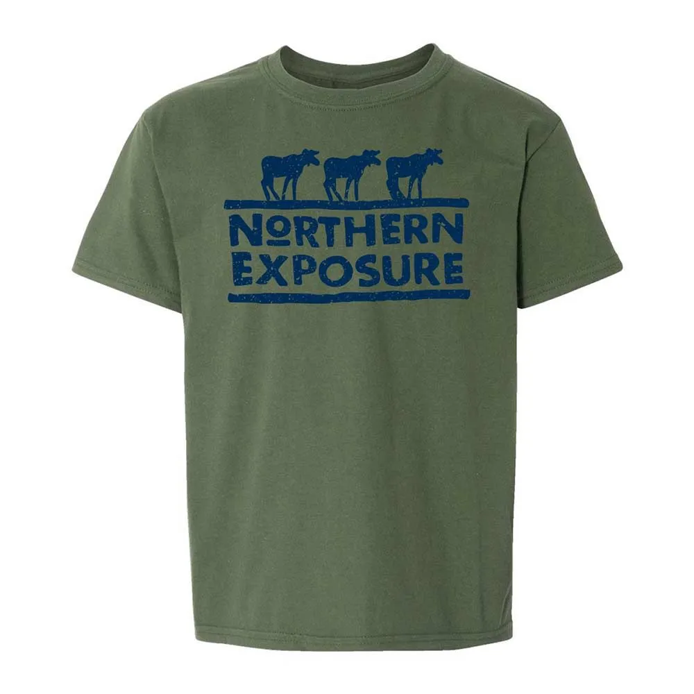 Kids T-Shirt - VAE2M3D1 - Military Green - 20